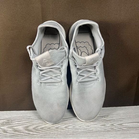 Adidas Womens Shoes Pharrell Williams Hu Tennis Sneaker Gray Size 8 - Picture 8 of 10